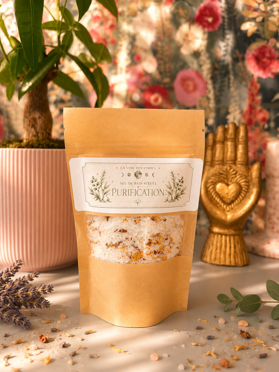 ✨ Sel de Bain / Douche – Purification