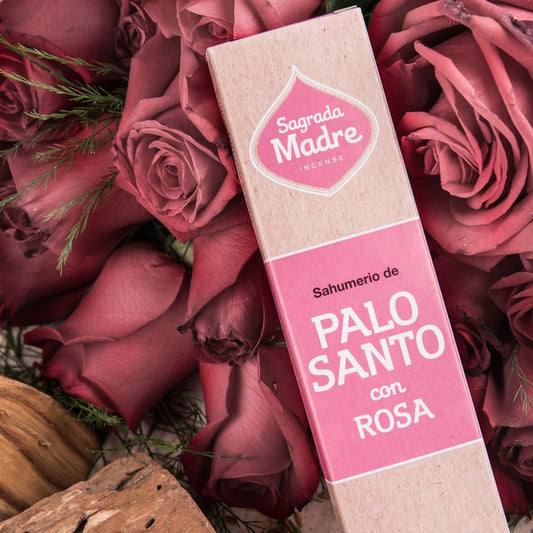Encens de Palo Santo aux Roses