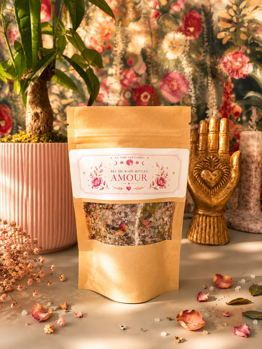 ✨ Sel de Bain / Douche – Amour