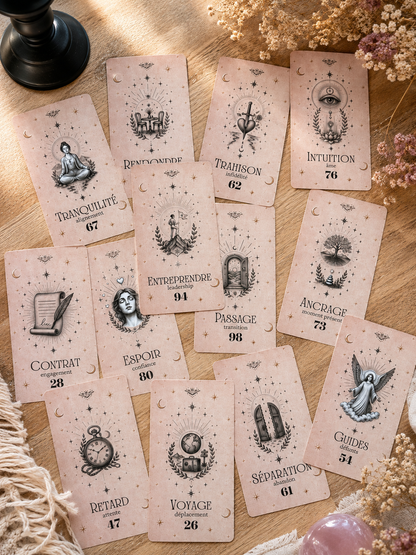 Oracle de la Divination des Ondes – 111 cartes intuitives