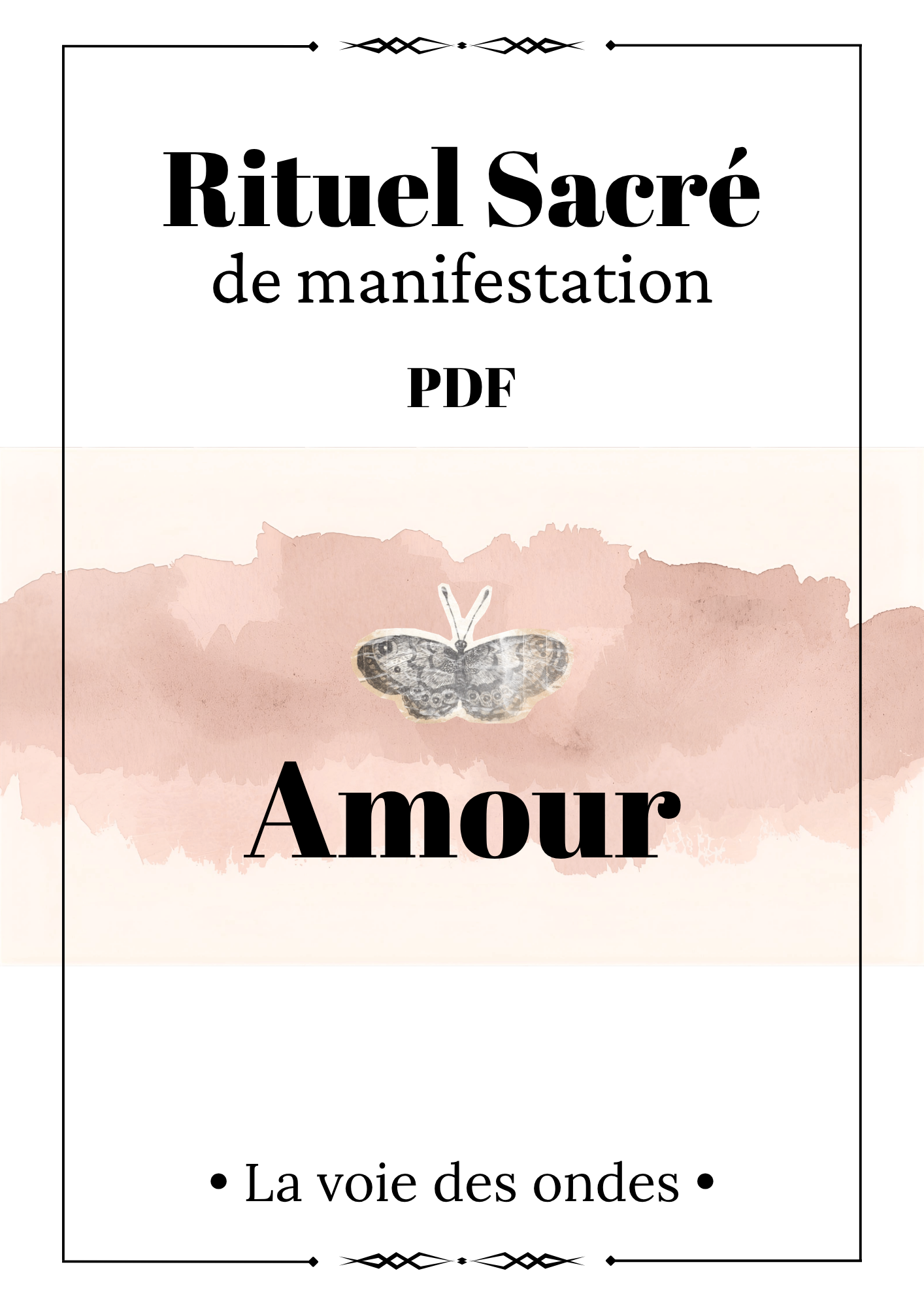 Rituel de manifestation Amour — PDF téléchargeable