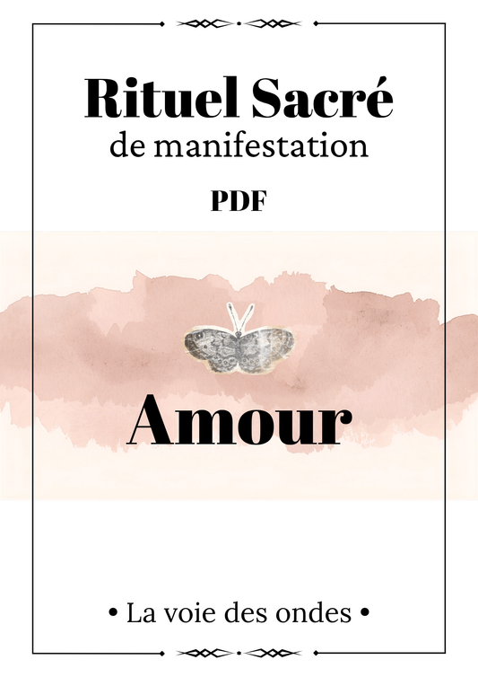 Rituel de manifestation Amour — PDF téléchargeable